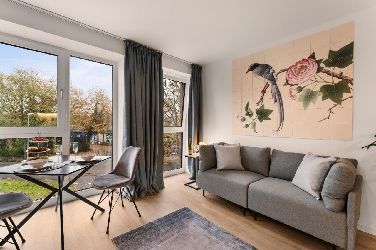 Modernes Apartment Am Gleispark Oldenburg Exteriér fotografie