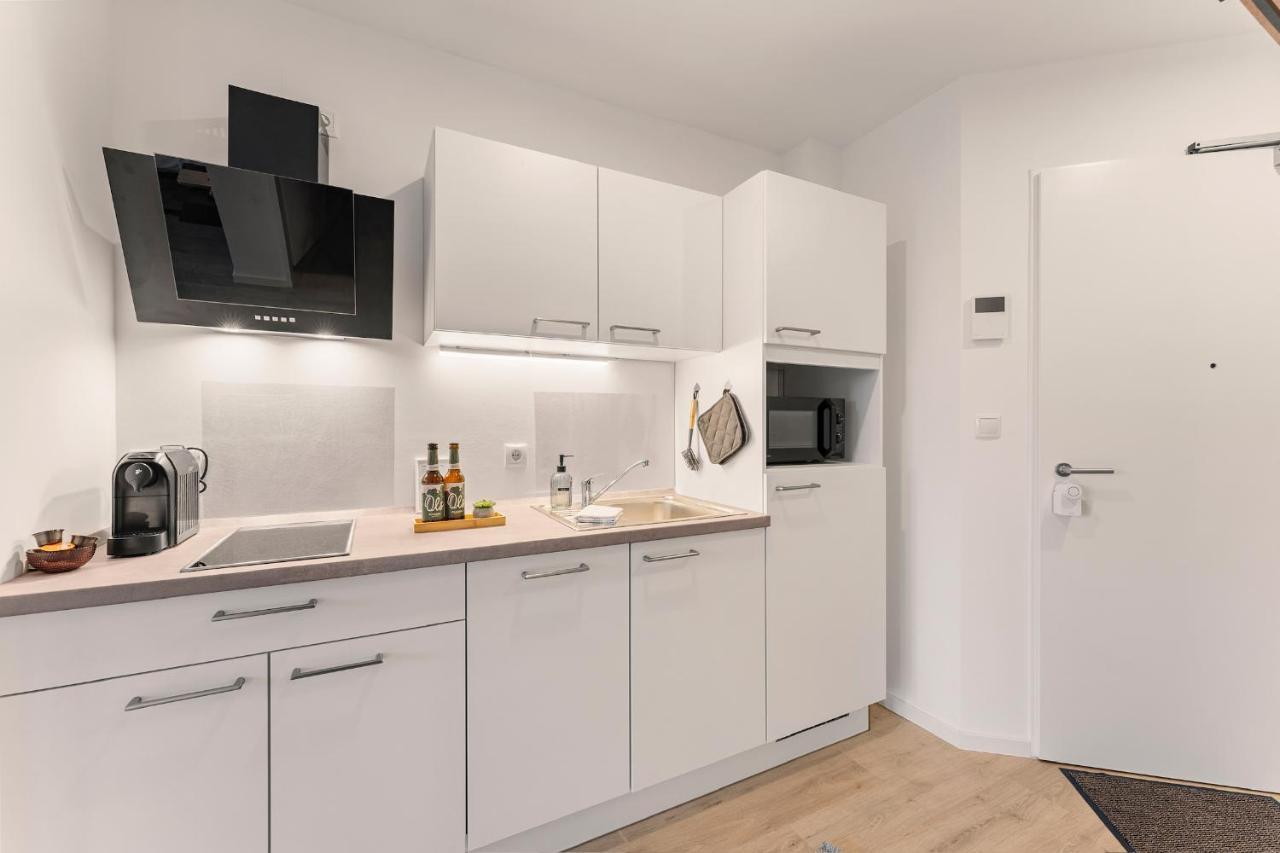 Modernes Apartment Am Gleispark Oldenburg Exteriér fotografie