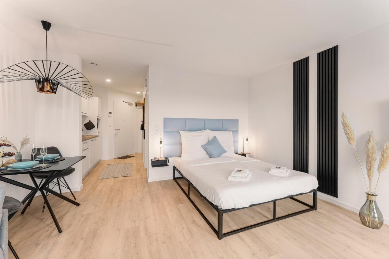 Modernes Apartment Am Gleispark Oldenburg Exteriér fotografie